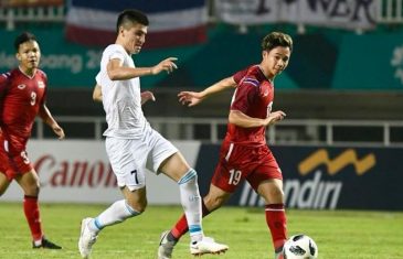 คลิปไฮไลท์ฟุตบอลเอเชียน เกมส์ 2018 ทีมชาติไทย 0-1 อุซเบกิสถาน Thailand 0-1 Uzbekistan