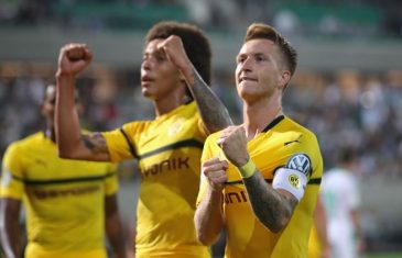 คลิปไฮไลท์เดเอฟเบ โพคาล กรอยเธอร์ เฟือธ 1-2 โบรุสเซีย ดอร์ทมุนด์ Greuther Fuerth 1-2 Borussia Dortmund