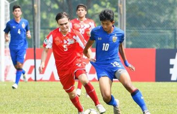 คลิปไฮไลท์ฟุตบอลชิงแชมป์เอเชีย U16 ทีมชาติทาจิกิสถาน 2-1 ทีมชาติไทย Tajikistan 2-1 Thailand
