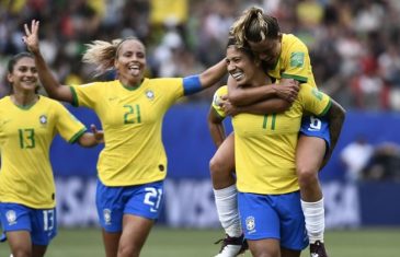คลิปไฮไลท์ฟุตบอลหญิง ชิงแชมป์โลก 2019 บราซิล 3-0 จาไมก้า Brazil (w) 3-0 Jamaica (w)