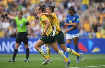 คลิปไฮไลท์ฟุตบอลหญิง ชิงแชมป์โลก 2019 ออสเตรเลีย 3-2 บราซิล Australia (w) 3-2 Brazil (w)