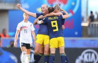 คลิปไฮไลท์ฟุตบอลหญิง ชิงแชมป์โลก 2019 เยอรมนี 1-2 สวีเดน Germany (w) 1-2 Sweden (w)