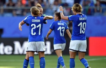 คลิปไฮไลท์ฟุตบอลหญิง ชิงแชมป์โลก 2019 อิตาลี 2-0 จีน Italy (w) 2-0 China (w)