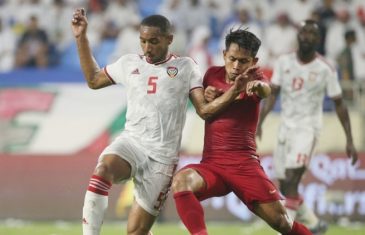 คลิปไฮไลท์ฟุตบอลโลก 2022 รอบคัดเลือก สหรัฐอาหรับ เอมิเรสต์ 5-0 อินโดนีเซีย UAE 5-0 Indonesia
