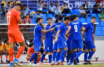 คลิปไฮไลท์ ฟุตบอลซีเกมส์ 2019 ทีมชาติไทย 3-0 สิงคโปร์ Thailand 3-0 Singapore