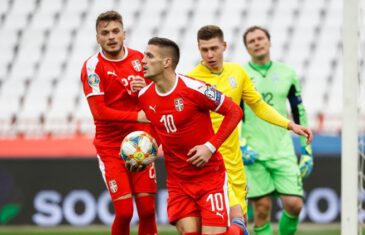 คลิปไฮไลท์ยูโร 2020 รอบคัดเลือก เซอร์เบีย 2-2 ยูเครน Serbia 2-2 Ukraine
