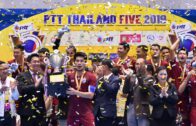 คลิปไฮไลท์ฟุตซอลพีทีที ไทยแลนด์ ไฟว์ 2019 ทีมชาติไทย 3-1 เวียดนาม Thailand 3-1 Vietnam