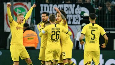 คลิปไฮไลท์บุนเดสลีกา โบรุสเซีย มึนเช่นกลัดบัค 1-2 โบรุสเซีย ดอร์ทมุนด์ Borussia Monchengladbach 1-2 Borussia Dortmund