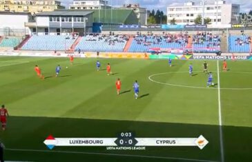 คลิปไฮไลท์ฟุตบอลยูฟ่า เนชันส์ ลีก ลักเซมเบิร์ก 2-0 ไซปรัส Luxembourg 2-0 Cyprus