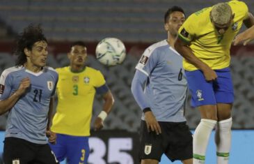 คลิปไฮไลท์ฟุตบอลโลก 2022 รอบคัดเลือก อุรุกวัย 0-2 บราซิล Uruguay 0-2 Brazil