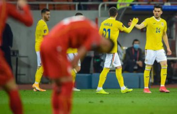 คลิปไฮไลท์ฟุตบอลโลก 2022 รอบคัดเลือก โรมาเนีย 3-2 มาซิโดเนีย Romania 3-2 North Macedonia
