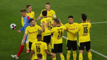 คลิปไฮไลท์เดเอฟเบ โพคาล โบรุสเซีย ดอร์ทมุนด์ 5-0 โฮลสไตน์ คีล Borussia Dortmund 5-0 Holstein Kiel