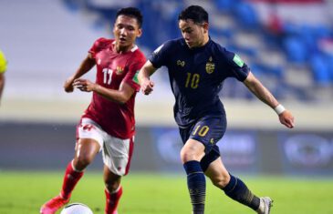 คลิปไฮไลท์ฟุตบอลโลก 2022 รอบคัดเลือก ทีมชาตไทย 2-2 อินโดนีเซีย Thailand 2-2 Indonesia