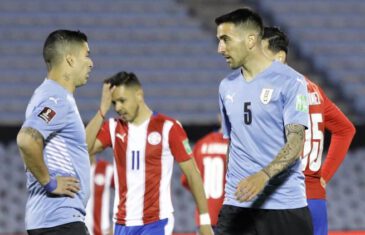 คลิปไฮไลท์ฟุตบอลโลก 2022 รอบคัดเลือก อุรุกวัย 0-0 ปารากวัย Uruguay 0-0 Paraguay