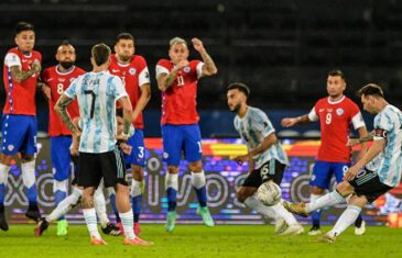คลิปไฮไลท์ฟุตบอลโคปา อเมริกา 2021 อาร์เจนติน่า 1-1 ชิลี Argentina 1-1 Chile