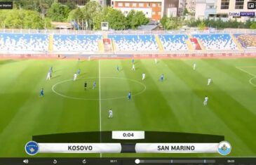 คลิปไฮไลท์กระชับมิตรทีมชาติ คอซอวอ 4-1 ซาน มาริโน่ Kosovo 4-1 San Marino