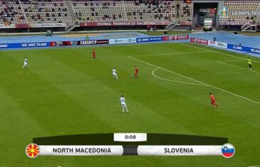 คลิปไฮไลท์กระชับมิตรทีมชาติ มาซิโดเนีย 1-1 สโลเวเนีย North Macedonia 1-1 Slovenia