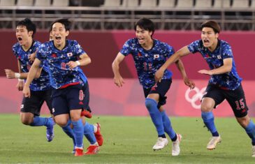 คลิปไฮไลท์ฟุตบอลโอลิมปิก 2021 ญี่ปุ่น 0-0(4-2) นิวซีแลนด์ Japan 0-0(4-2) New Zealand