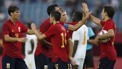 คลิปไฮไลท์ฟุตบอลโอลิมปิก 2021 สเปน 5-2 ไอวอรี่ โคสต์ Spain 5-2 Cote D Ivoire