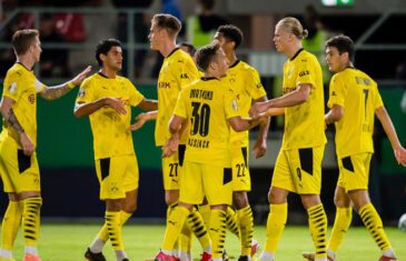 คลิปไฮไลท์เดเอฟเบ โพคาล เวเฮน วีส์บาเดน 0-3 โบรุสเซีย ดอร์ทมุนด์ SV Wehen Wiesbaden 0-3 Borussia Dortmund