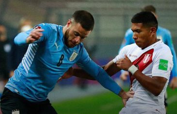 คลิปไฮไลท์ฟุตบอลโลก 2022 รอบคัดเลือก เปรู 1-1 อุรุกวัย Peru 1-1 Uruguay