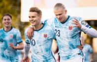 คลิปไฮไลท์ฟุตบอลโลก 2022 รอบคัดเลือก ลัตเวีย 0-2 นอร์เวย์ Latvia 0-2 Norway