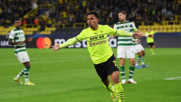 คลิปไฮไลท์ยูฟ่า แชมป์เปี้ยนส์ ลีก โบรุสเซีย ดอร์ทมุนด์ 1-0 สปอร์ติ้ง ลิสบอน Borussia Dortmund 1-0 Sporting CP