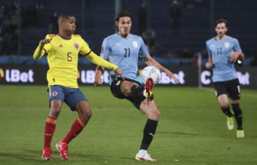 คลิปไฮไลท์ฟุตบอลโลก 2022 รอบคัดเลือก อุรุกวัย 0-0 โคลอมเบีย Uruguay 0-0 Colombia