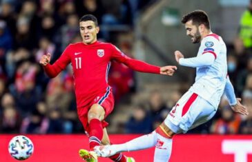 คลิปไฮไลท์ฟุตบอลโลก 2022 รอบคัดเลือก นอร์เวย์ 2-0 มอนเตเนโกร Norway 2-0 Montenegro