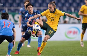 คลิปไฮไลท์ฟุตบอลโลก 2022 รอบคัดเลือก ญี่ปุ่น 2-1 ออสเตรเลีย Japan 2-1 Australia