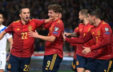 คลิปไฮไลท์ฟุตบอลโลก 2022 รอบคัดเลือก กรีซ 0-1 สเปน Greece 0-1 Spain