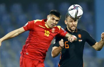 คลิปไฮไลท์ฟุตบอลโลก 2022 รอบคัดเลือก มอนเตเนโกร 2-2 เนเธอร์แลนด์ Montenegro 2-2 Netherlands