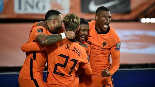 คลิปไฮไลท์ฟุตบอลโลก 2022 รอบคัดเลือก เนเธอร์แลนด์ 2-0 นอร์เวย์ Netherlands 2-0 Norway