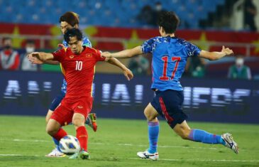 คลิปไฮไลท์ฟุตบอลโลก 2022 รอบคัดเลือก เวียดนาม 0-1 ญี่ปุ่น Vietnam 0-1 Japan