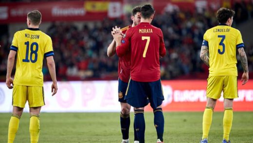 คลิปไฮไลท์ฟุตบอลโลก 2022 รอบคัดเลือก สเปน 1-0 สวีเดน Spain 1-0 Sweden