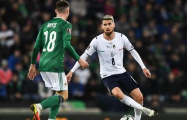 คลิปไฮไลท์ฟุตบอลโลก 2022 รอบคัดเลือก ไอร์แลนด์เหนือ 0-0 อิตาลี Northern Ireland 0-0 Italy