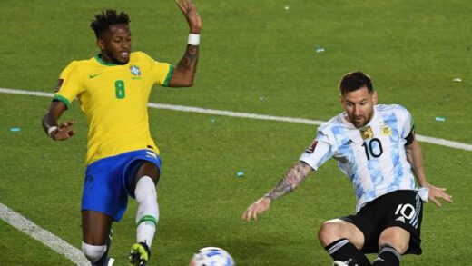 คลิปไฮไลท์ฟุตบอลโลก 2022 รอบคัดเลือก อาร์เจนติน่า 0-0 บราซิล Argentina 0-0 Brazil