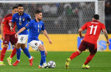 คลิปไฮไลท์ฟุตบอลโลก 2022 รอบคัดเลือก อิตาลี 1-1 สวิตเซอร์แลนด์ Italy 1-1 Switzerland