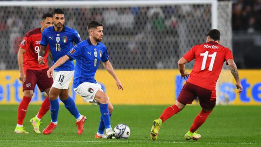 คลิปไฮไลท์ฟุตบอลโลก 2022 รอบคัดเลือก อิตาลี 1-1 สวิตเซอร์แลนด์ Italy 1-1 Switzerland