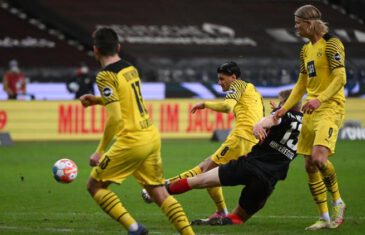 คลิปไฮไลท์บุนเดสลีกา ไอน์ทรัคท์ แฟรงเฟิร์ต 2-3 โบรุสเซีย ดอร์ทมุนด์ Eintracht Frankfurt 2-3 Borussia Dortmund