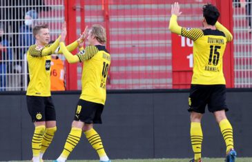 คลิปไฮไลท์บุนเดสลีกา อูนิโอน เบอร์ลิน 0-3 โบรุสเซีย ดอร์ทมุนด์ Union Berlin 0-3 Borussia Dortmund