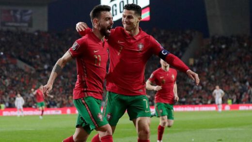 คลิปไฮไลท์ฟุตบอลโลก 2022 รอบเพลย์ออฟ โปรตุเกส 2-0 มาซิโดเนีย Portugal 2-0 North Macedonia