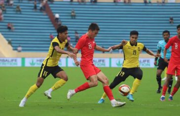 ไฮไลท์ฟุตบอล ซีเกมส์ 2021 สิงคโปร์ 2-2 มาเลเซีย