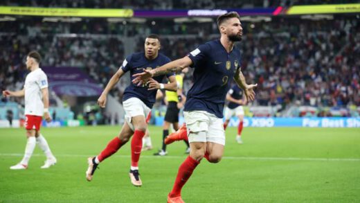 ไฮไลท์ฟุตบอลโลก 2022 ฝรั่งเศส 3-1 โปแลนด์