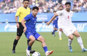ไฮไลท์ฟุตบอล เอเชียน เกมส์ อิหร่าน 2-0 ทีมชาติไทย